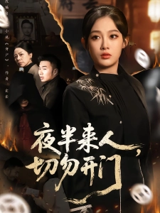 短剧夜半来人，切勿开门海报