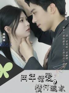 短剧两年错爱，情付流水海报