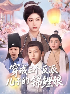 短剧穿成三个反派儿子的锦鲤娘海报