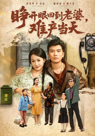 短剧睁开眼，回到老婆难产当天海报