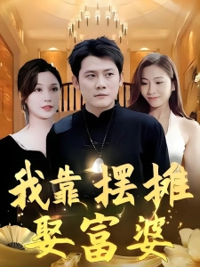 短剧我靠摆摊娶富婆海报