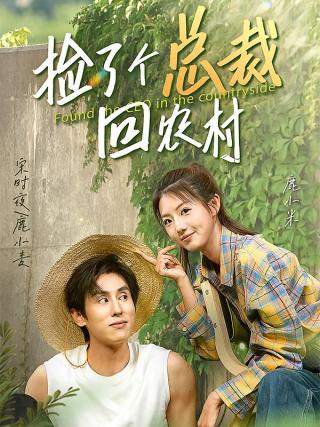 短剧捡了个总裁回农村海报