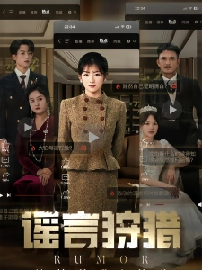 短剧谣言狩猎海报