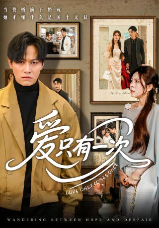 短剧爱只有一次海报