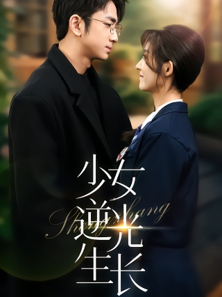 短剧少女逆光生长海报
