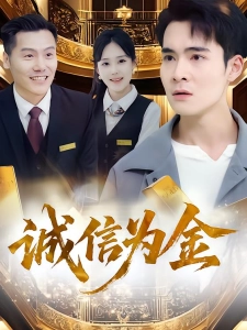 短剧诚信为金海报