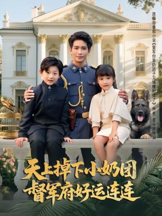短剧天上掉下小奶团督军府好运连连海报