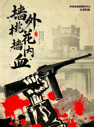 短剧墙外桃花墙内血海报