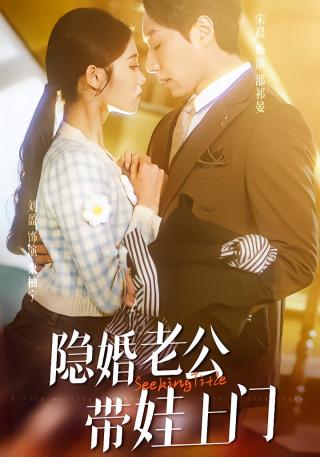 短剧隐婚老公带娃上门海报