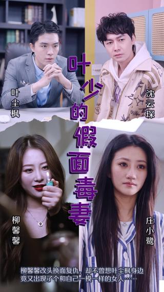 短剧叶少的假面毒妻海报