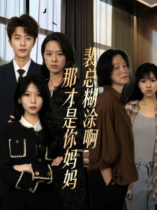 短剧裴总糊涂啊那才是你妈妈海报