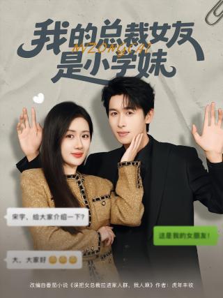 短剧我的总裁女友是小学妹海报