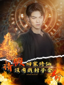 短剧请假回家修仙，没有我村子会输海报