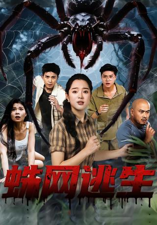 短剧蛛网逃生海报