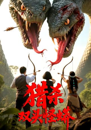 短剧猎杀双头怪蟒海报