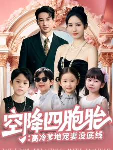短剧空降四胞胎：高冷爹地宠妻没底线海报