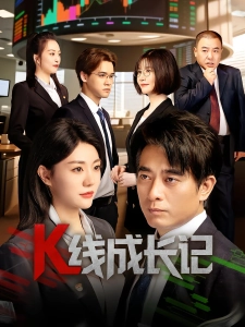 短剧K线成长记海报