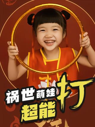 短剧祸世萌娃超能打海报