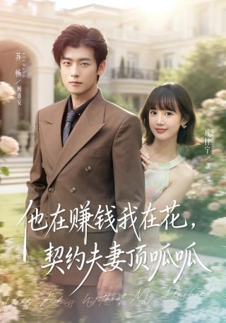 短剧他在赚钱我在花，契约夫妻顶呱呱海报