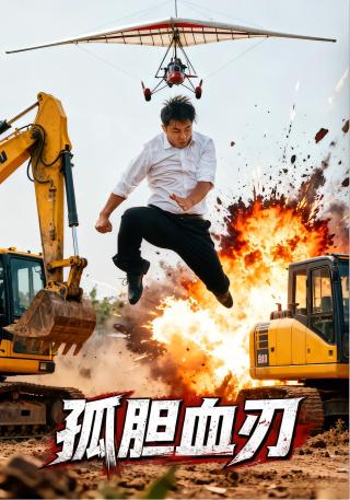 短剧孤胆血刃海报