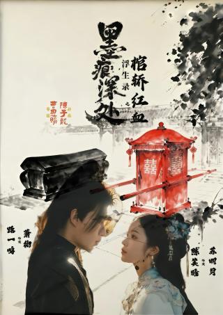 短剧墨痕深处浮生录之棺轿红血海报