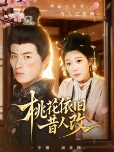 短剧桃花依旧昔人改海报