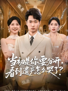 短剧当初是你要分开，看到遗产怎么哭了？海报