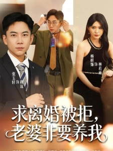 短剧求离婚被拒，老婆非要养我海报